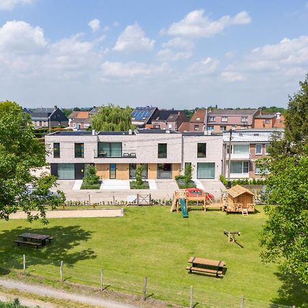 Nieuw - De Grenspaal West 6P 5 Min Maastricht - Sauna - Laadpaal Riemst Exterior foto
