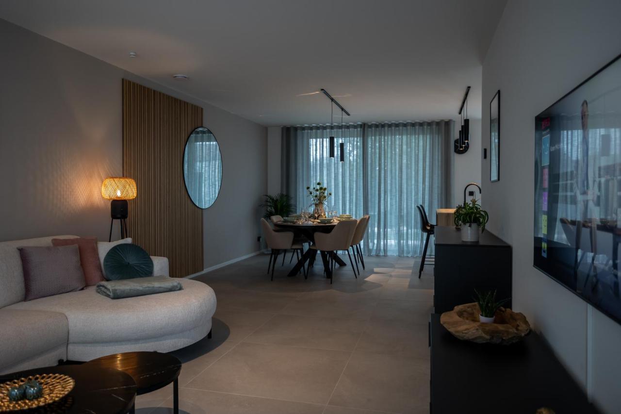 Nieuw - De Grenspaal West 6P 5 Min Maastricht - Sauna - Laadpaal Riemst Exterior foto
